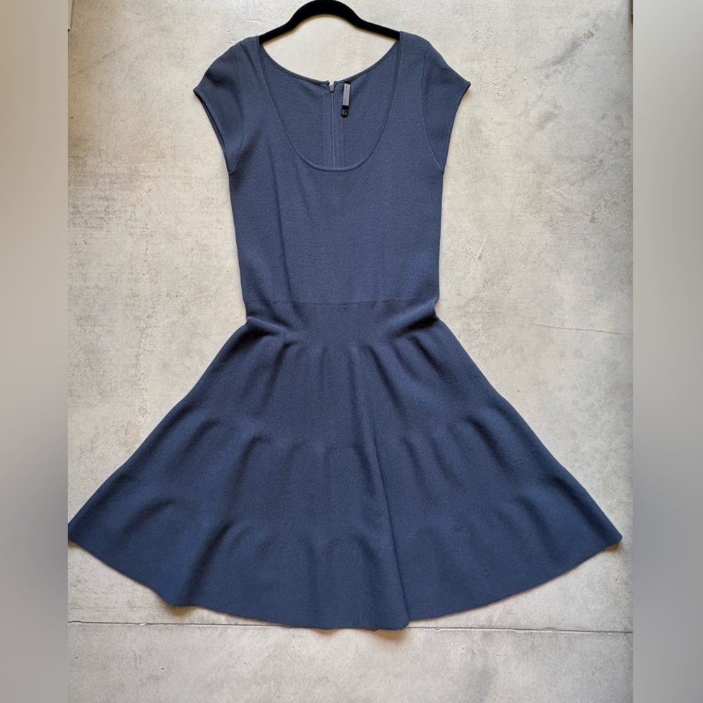 Donna Karan Cashmere Wool Poly Blend Dress